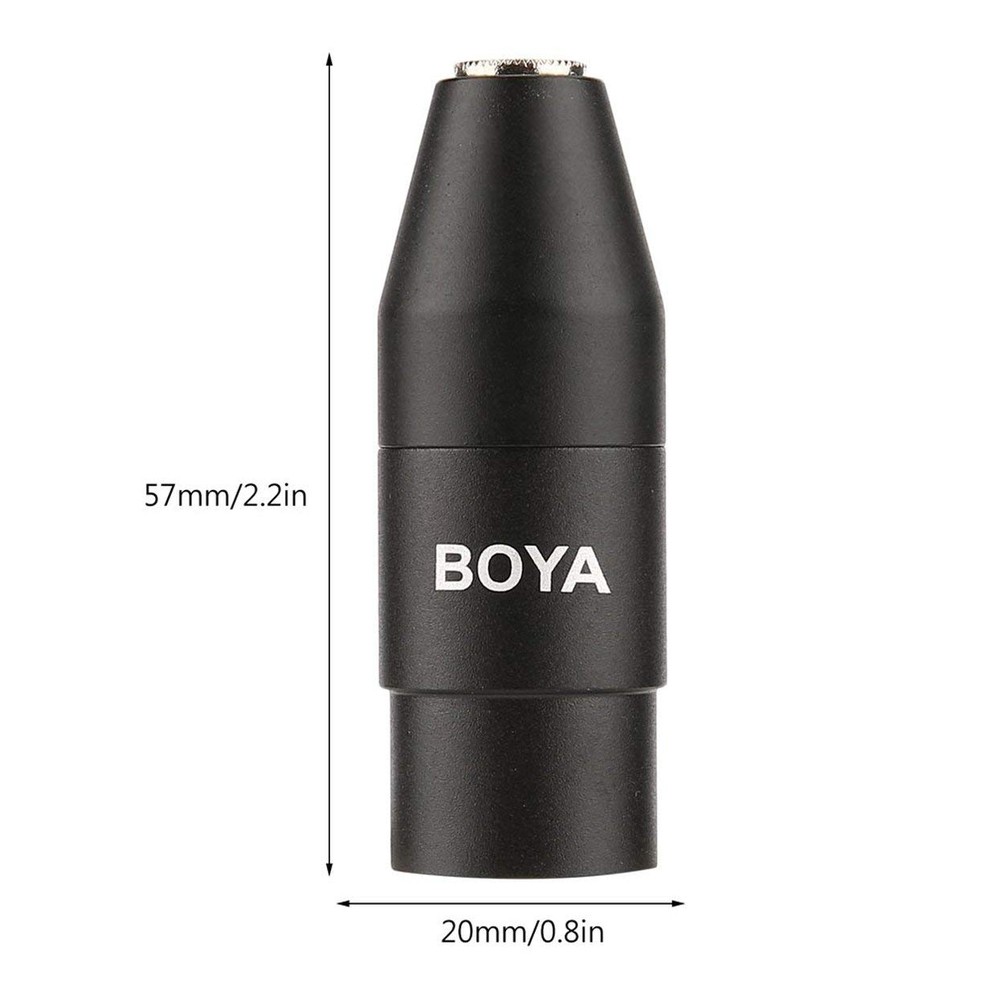 Đầu chuyển đổi từ 3.5mm sang XLR - BOYA BY-35C-XLR || Hàng Chính Hãng