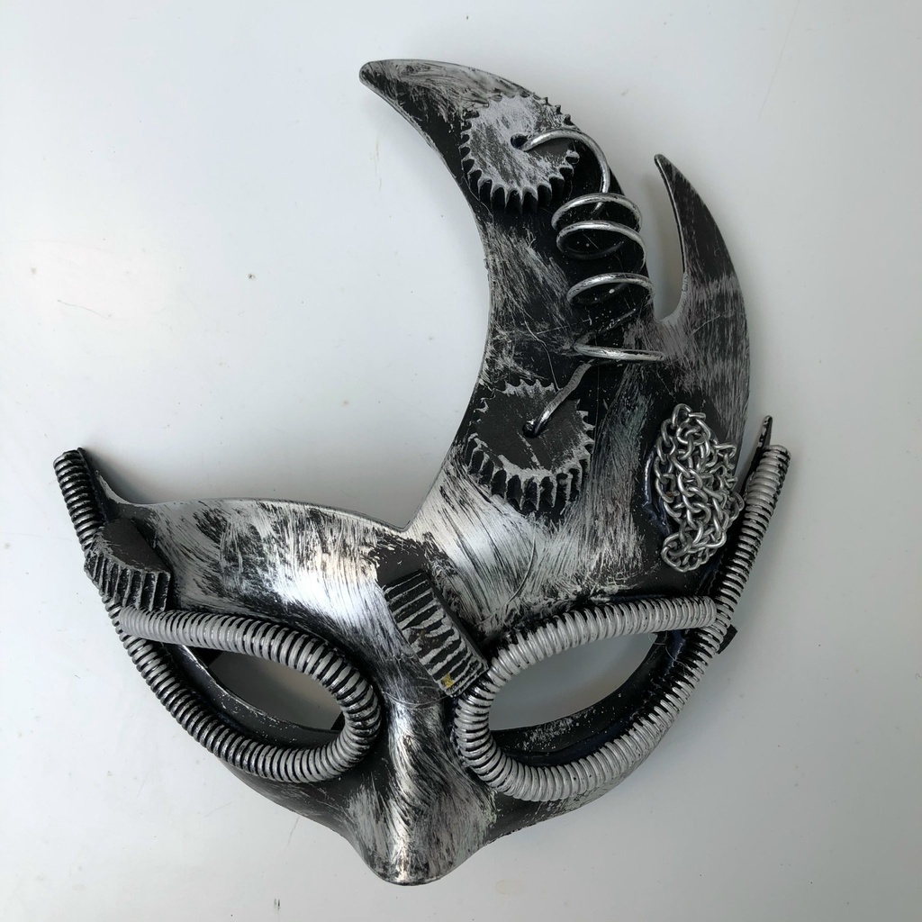 Mặt nạ mắt giả kim loại chơi trung thu, Halloween cho trẻ em và người lớn | BigBuy360 - bigbuy360.vn