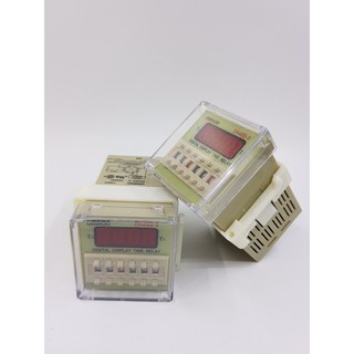 Timer hẹn giờ đảo chiều  2 thiết bị DH48S-S [ Đã bao gồm chân đế ]