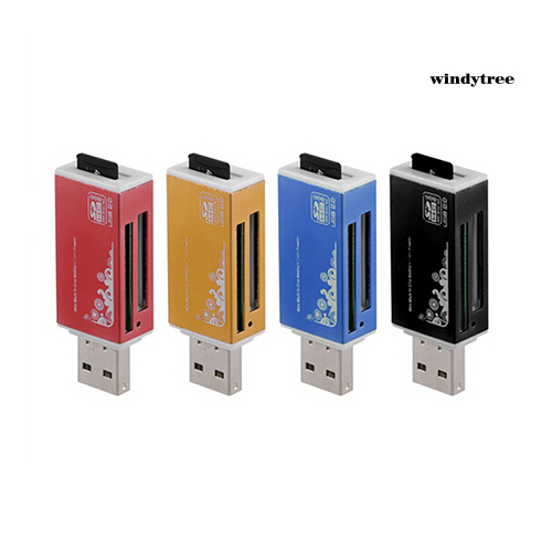 Đầu Đọc Thẻ Nhớ Usb 2.0 1 Cho Micro Sd Sdhc Tf M2 Mmc Ms Pro Duo | BigBuy360 - bigbuy360.vn