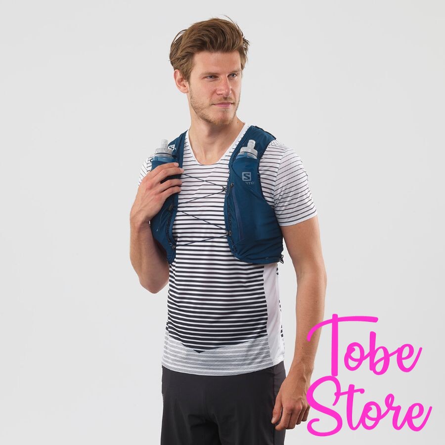 Vest chạy bộ Salomon Adv Skin 5 phù hợp chạy bộ đường dài, địa hình, leo núi