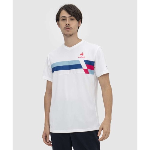 Áo T-Shirt le coq sportif nam - QTMTJA00-WHT