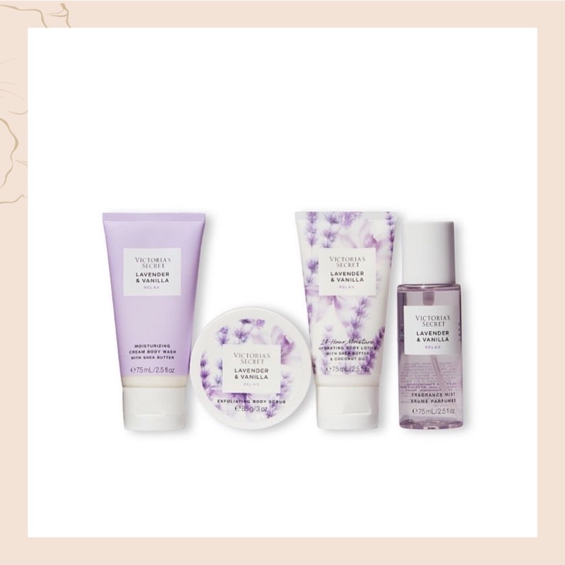 Set quà tặng Victoria ‘s secret - The relax starter kit