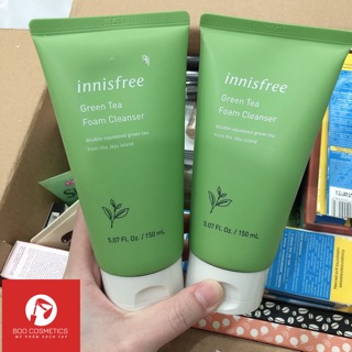 Sữa Rửa Mặt Trà Xanh Innisfree Green Tea Foam Cleanser