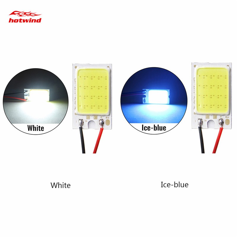 Đèn LED đọc sách 12V 16SMD 24SMD 36SMD 48SMD COB với đui đèn T10 trang trí xe hơi