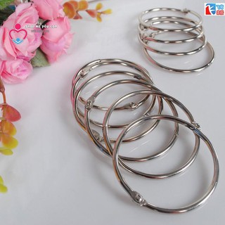 [ 5 cm ] KHOEN VÒNG đóng sách, sổ, móc còng album hoặc TREO RÈM PHÒNG TẮM / CỬA SỔ
