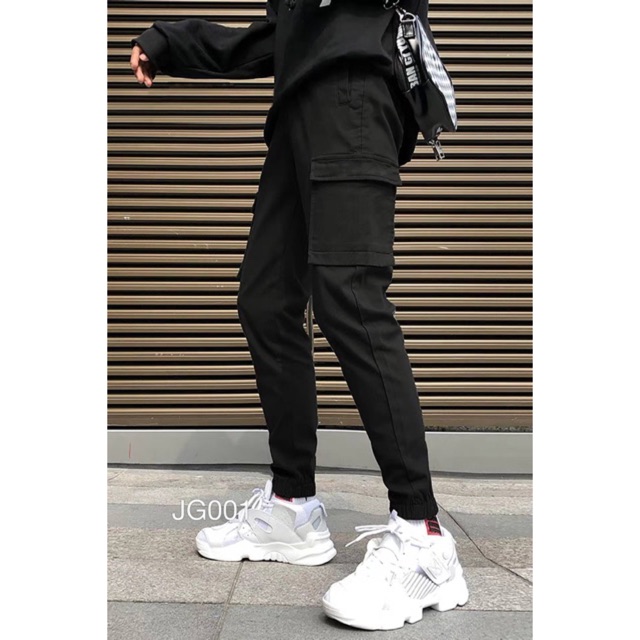 JG001 - QUẦN JOGGER KAKI TÚI HỘP