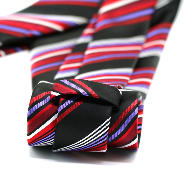 Cà Vạt 8CM Họa Tiết Sọc Caro Thời Trang Lịch Lãm Cho Nam