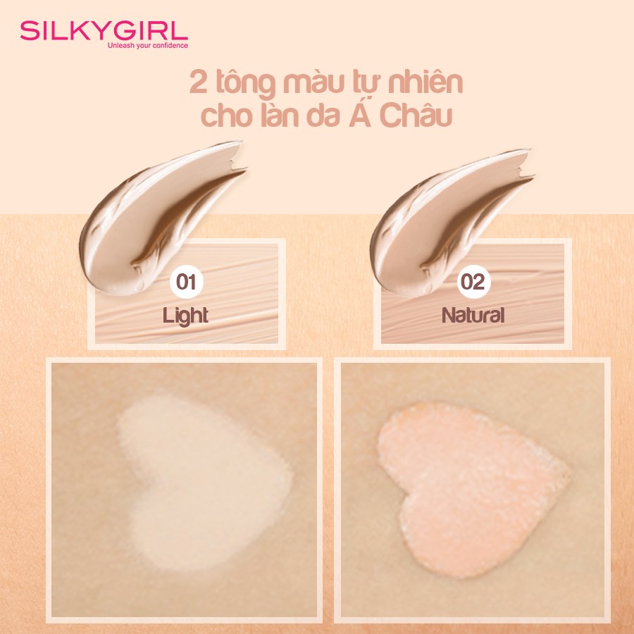 Che khuyết điểm dạng lỏng SilkyGirl Fix It Liquid Concealer 2ml