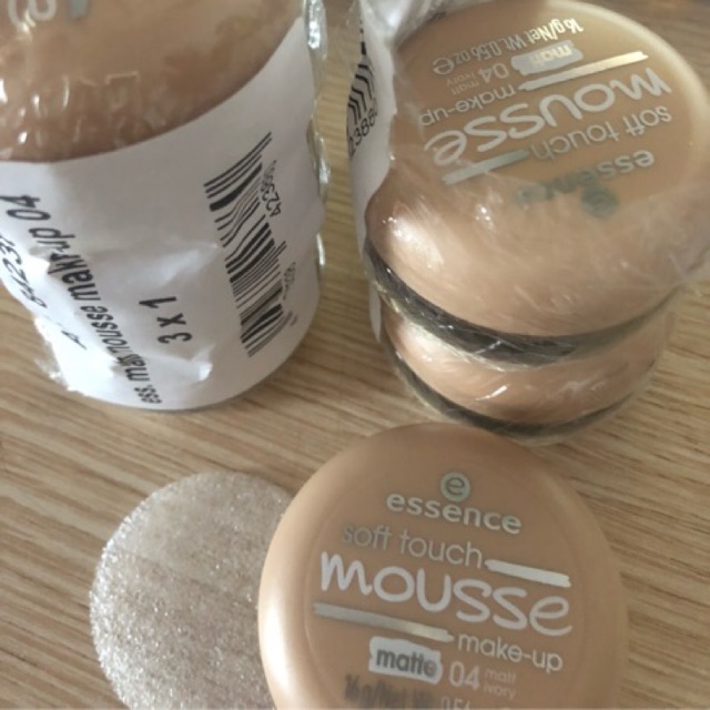 6 hop Phấn tươi make up Essence Mousse hàng Đức chính hãng tông 4 sáng mẫu mới nhất