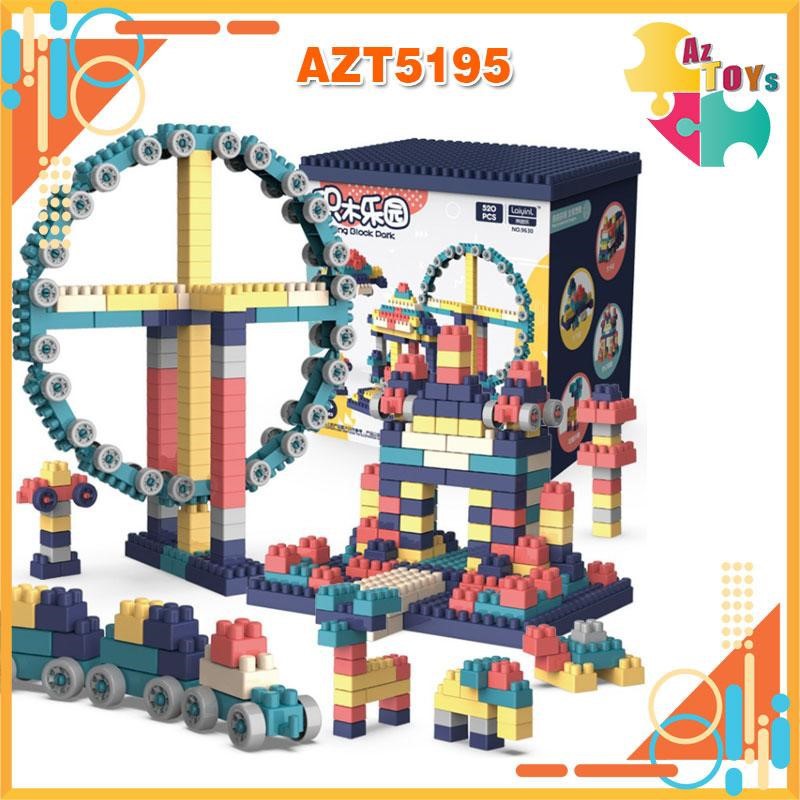 Bộ Đồ Chơi Lego Xếp Hình 520 Chi Tiết Bằng Nhựa Phát Triển Khả Năng Sáng Tạo Cho Bé - AZT5195