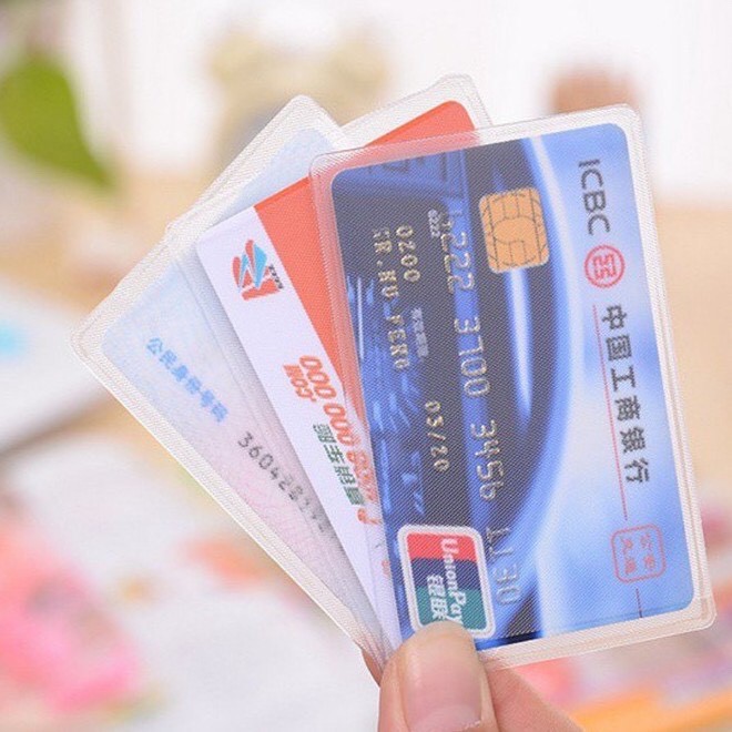 Vỏ Bọc bảo vệ thẻ căn cước, thẻ sinh viên, bằng lái xe, thẻ nhân viên