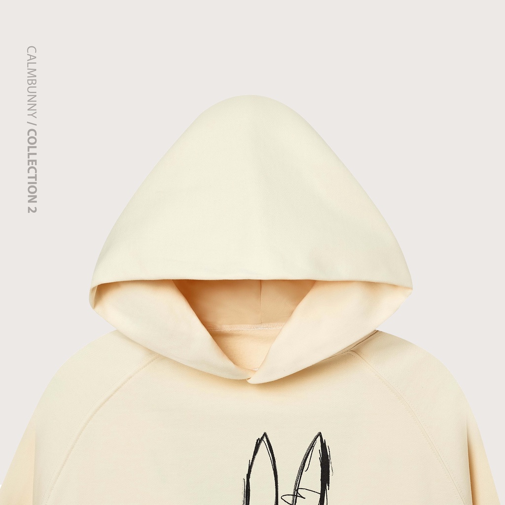 Combo set áo khoác hoodie CALMBUNNY nam nữ form rộng kem BUTTER | BigBuy360 - bigbuy360.vn