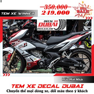 Tem trùm Winner X Đỏ Trắng RCB