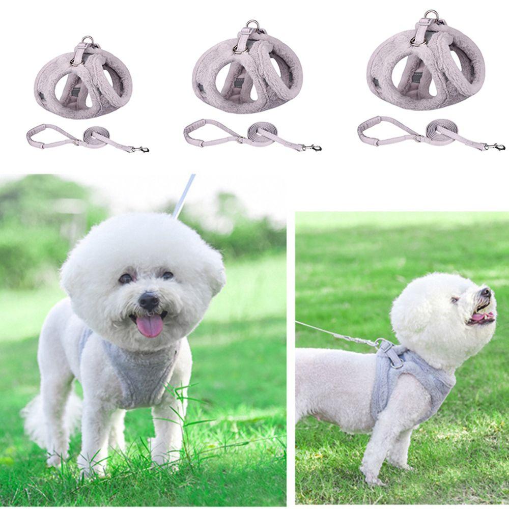 [COD] Áo Khoác Giữ Ấm Mùa Đông Có Dây Dắt Cho Thú Cưng