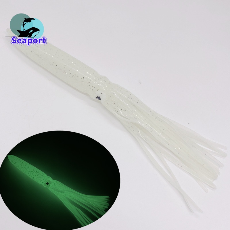 Mồi Giả Câu Cá Hình Bạch Tuộc Mềm 7.8inch 15g 20cm