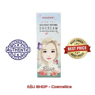 SEOUL ROSE - Kem dưỡng trắng da chống nắng Rosa Perfect Whitening S + Cream SPF 35+ PA ++