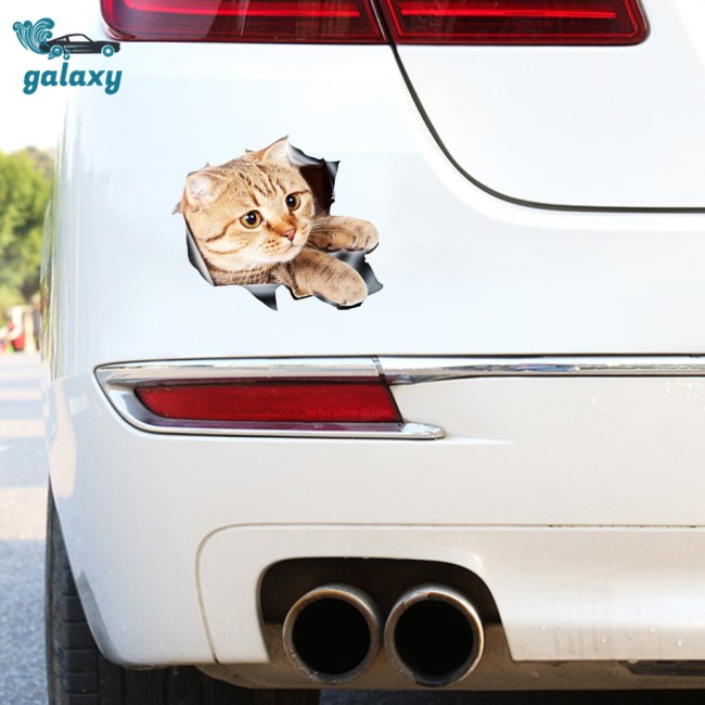 Galaxy Decal Dán Trang Trí Xe Hơi Họa Tiết Hoạt Hình Vui Nhộn
