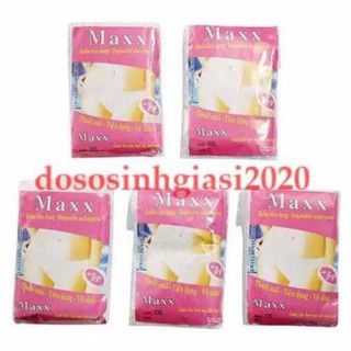 Quần lót giấy-combo 3 gói quần lót giấy maxx cho mẹ bầu đi sinh