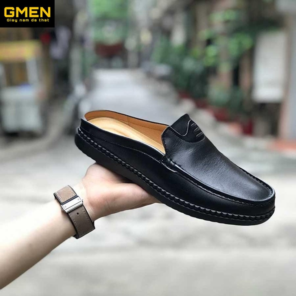 Giày sục nam cao cấp phong cách trẻ trung lịch lãm thoáng mát siêu êm chân GM538 | BigBuy360 - bigbuy360.vn