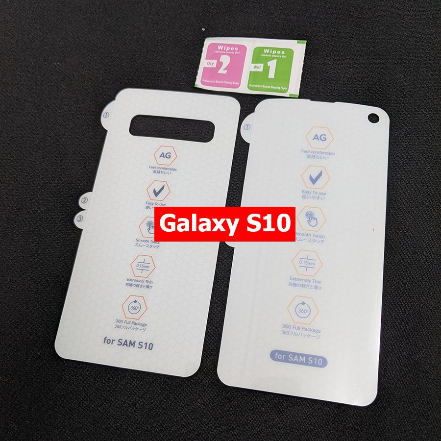 Miếng dán PPF AG nhám Galaxy S10 S10 Plus