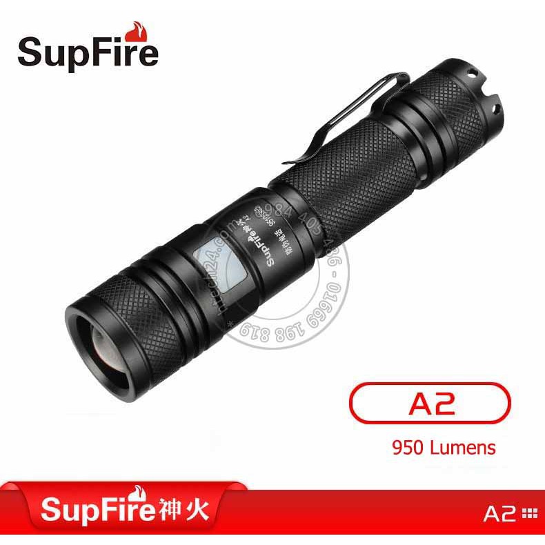 Đèn pin Supfire A2 - Zoom