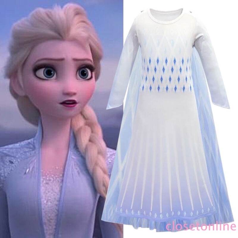 Đầm Hóa Trang Elsa 2 Mảnh