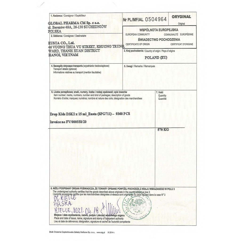 Vitamin D3K2(MK7) giúp bé ngủ ngon, hấp thu tối đa canxi - DropKids