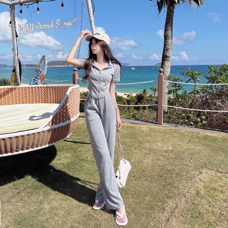 Set Bộ Thể Thao Thun Gân Mã T96