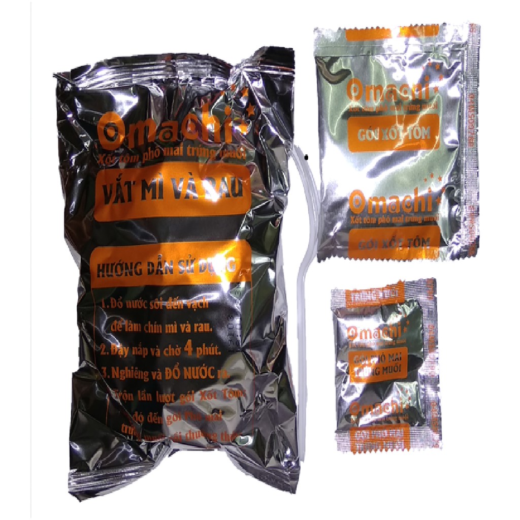 Mì trộn Omachi xốt tôm phô mai trứng muối hộp 105g | BigBuy360 - bigbuy360.vn