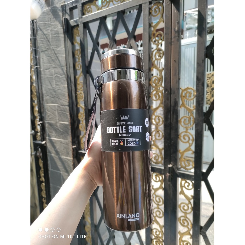 BÌNH GIỮ NHIỆT BOTTLE SPORT 1000ML INOX 304 - GIỮ NHIỆT TRÊN 8 TIẾNG