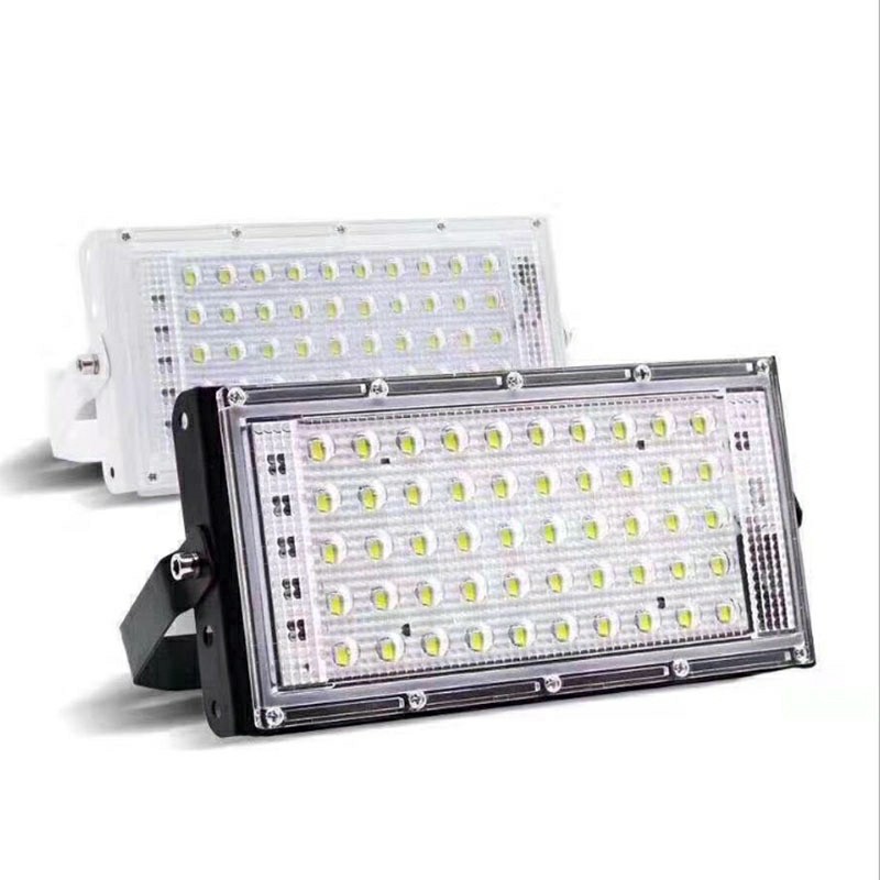 Đèn Led Pha 50W ngoài trời tiết kiệm điện 220V không thấm nước ánh sáng trắng / vàng IP66 HP Electrical