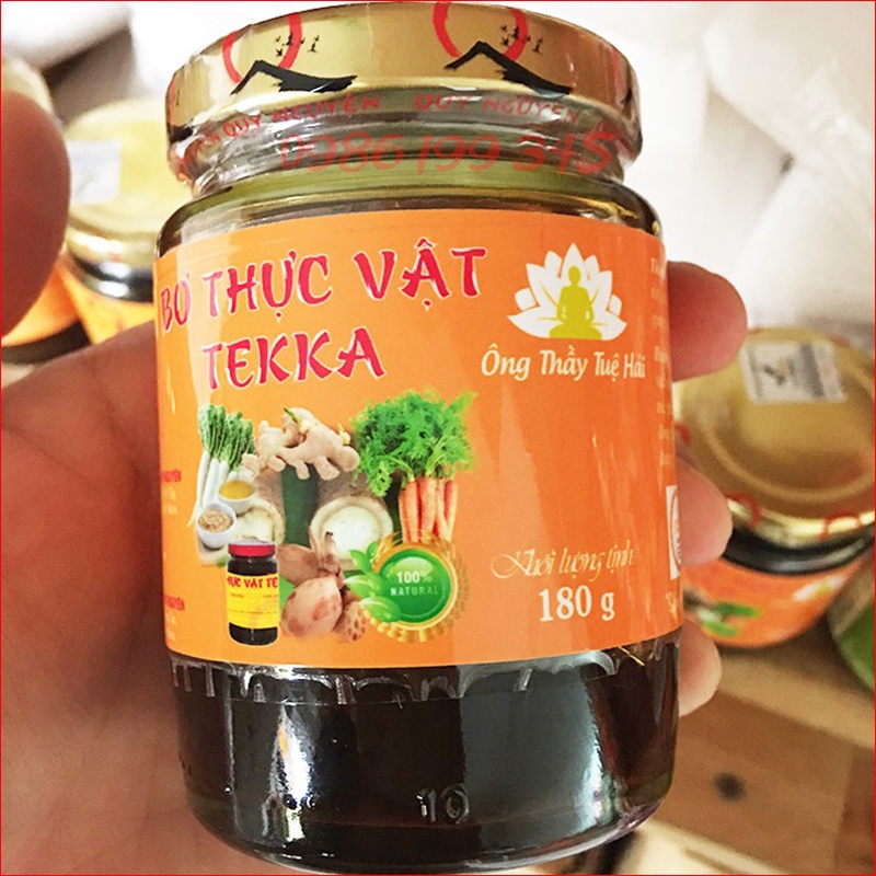 Tekka Bơ thực vật Quy Nguyên Thầy Tuệ Hải Chùa Long Hương 180g