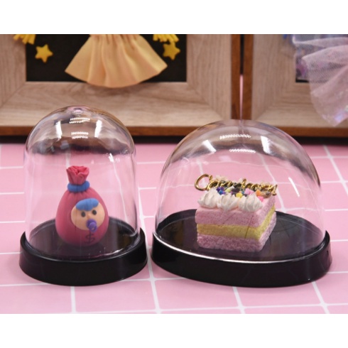 Nắp chum nhựa trưng bày mô hình đồ chơi handmade