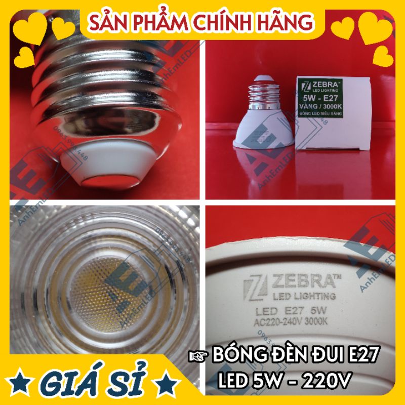 Bóng đèn GU10 MR16 G4 E27 LED HALOGEN 220V 5W 5.5W 12V 35W 50W     Decostar thủy tinh