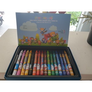 Bộ hộp màu 16 chi tiết cho bé TẶNG VỞ TẬP TÔ