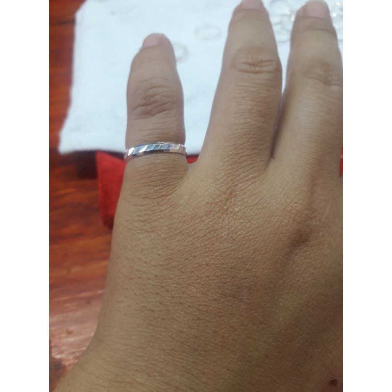 Nhẫn bạc ngón út