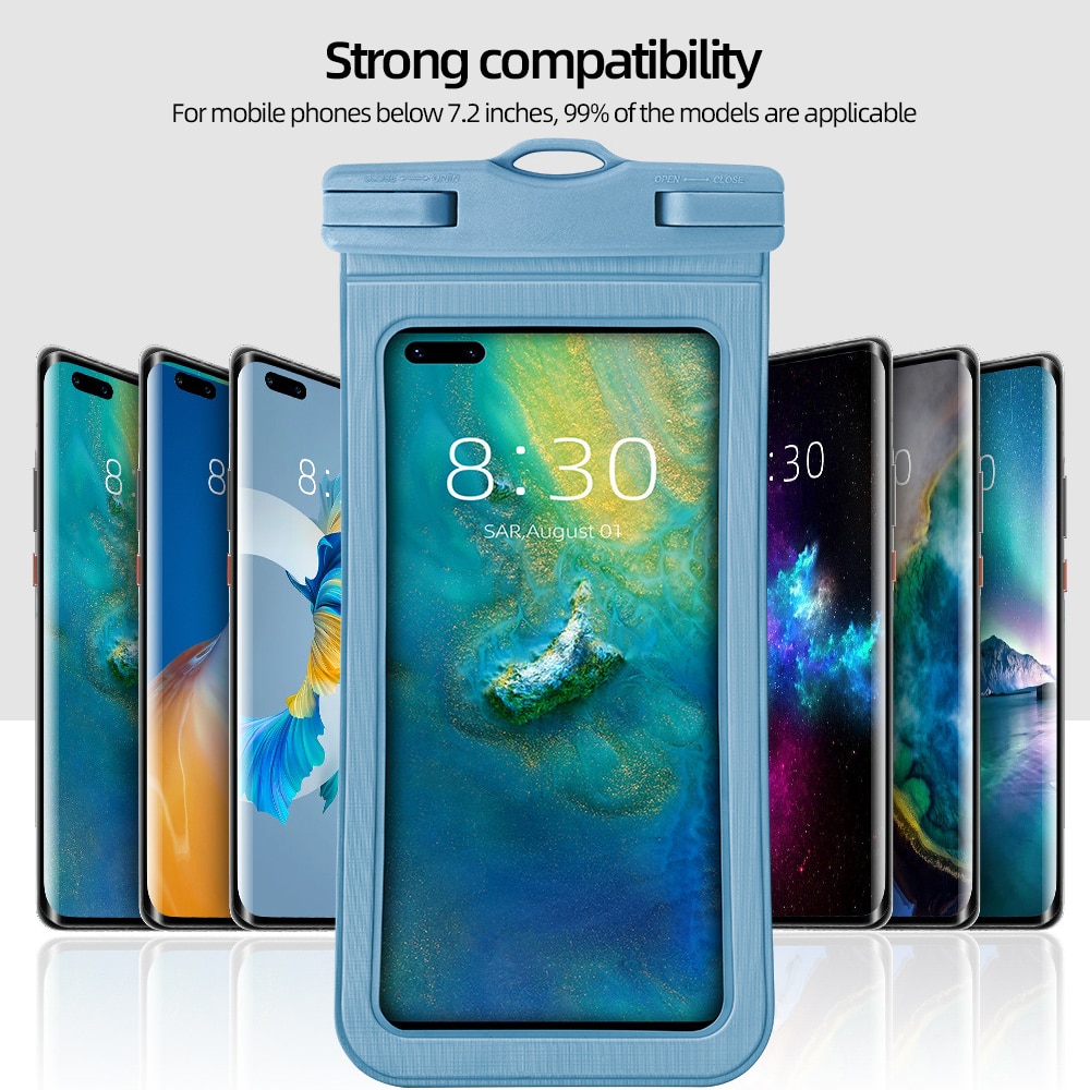 Túi Đựng Điện Thoại Chống Nước IPX8 7.2 inch Cho Vivo OPPO