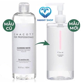 (Mẫu mới- Đủ Bill) Nước Tẩy Trang Chacott For Professionals 500Ml