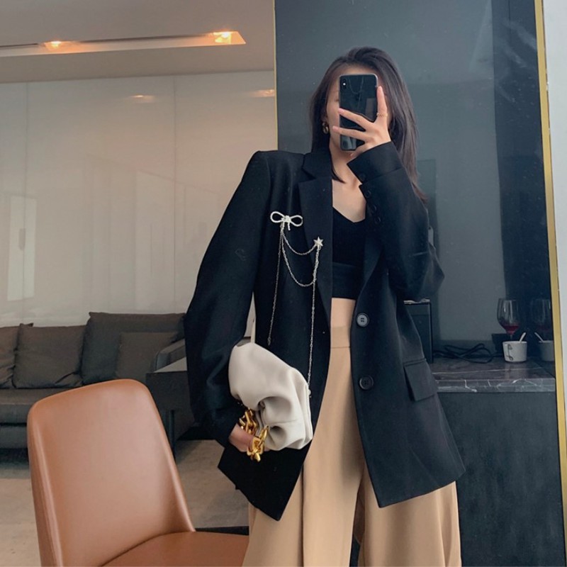 2W499.Áo blazer xuân thu thiết kế phiên bản Hàn Quốc | BigBuy360 - bigbuy360.vn