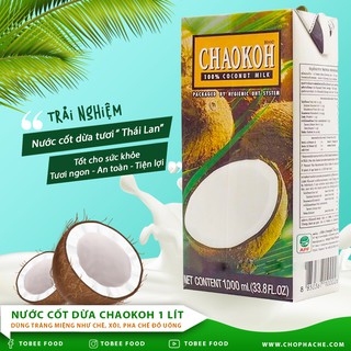 Nước Cốt Dừa CHAOKOH 1 lít - Nước cốt dừa thái lan
