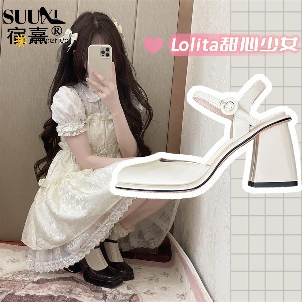 Giày Cao Gót 8CM- Thời Trang Mùa Hè Mới Dành Cho Nữ 2022