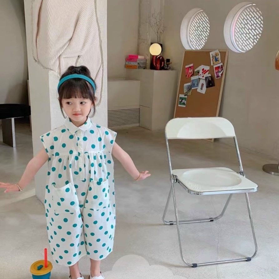 Quần áo bé gái - Jum chấm bi siêu cưng cho bé gái 1-5T  - BBG1