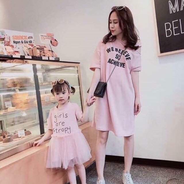 Set váy mẹ và bé