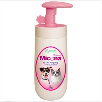 Sữa Tắm Trị Nấm và Viêm Da Chó Mèo 200ml