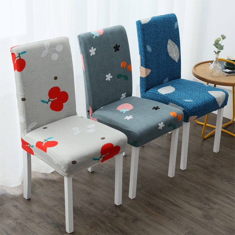 Vỏ Bọc Ghế Ngồi Bàn Ăn Co Giãn Thiết Kế Đơn Giản Tiện Dụng Cho Gia Đình/ Nhà Hàng