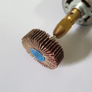 Đầu chà nhám đánh bóng 32mm gắn máy khoan máy cầm tay mini
