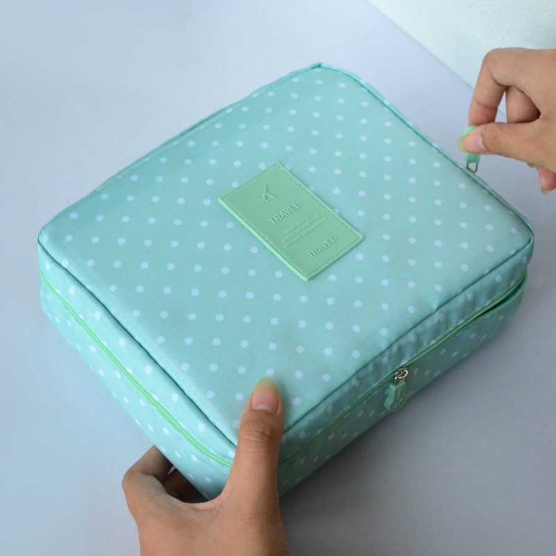 Túi đựng mỹ phẩm xách tay trông rất xinh- chống thấm nước cực tốt