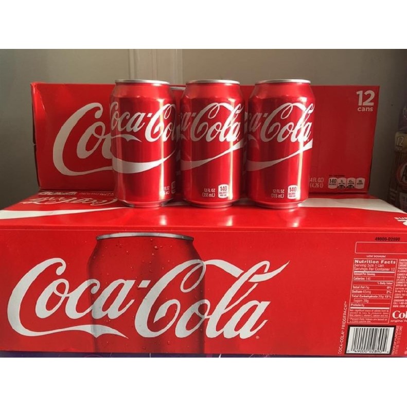 NƯỚC NGỌT MỸ WELCH'S DÂU/ Cocacola/ Shasta  (LỐC 6 LON)