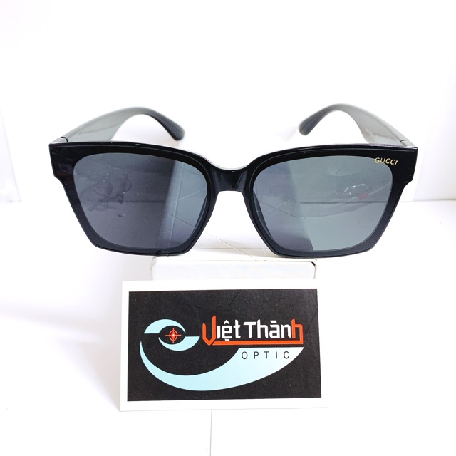 [ Phom Vuông Style ] Mắt Kính Đen GG Kính Đôi Nam Nữ Dáng Mắt Phẳng | BigBuy360 - bigbuy360.vn